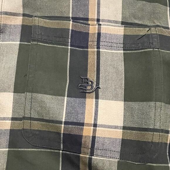 Bit & Bridle Men’s M Long Sleeve Button Down Shirt - Plaid - Western Style - EUC - Picture 6 of 9